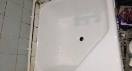 Ремонт поддона душевой кабины | Шали