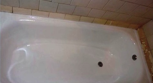Реставрация ванны жидким акрилом | Шали