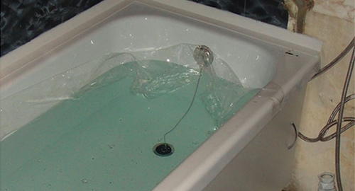 Установкой акрилового вкладыша | Шали